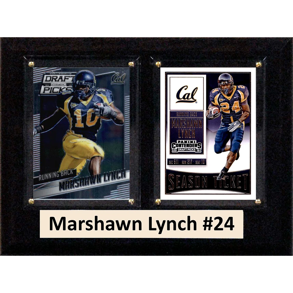 Marshawn Lynch Cal Bears 6'' x 8'' Plaque