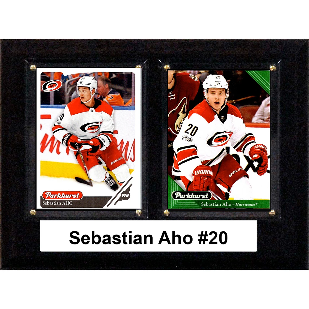 Sebastian Aho Carolina Hurricanes 6'' x 8'' Plaque
