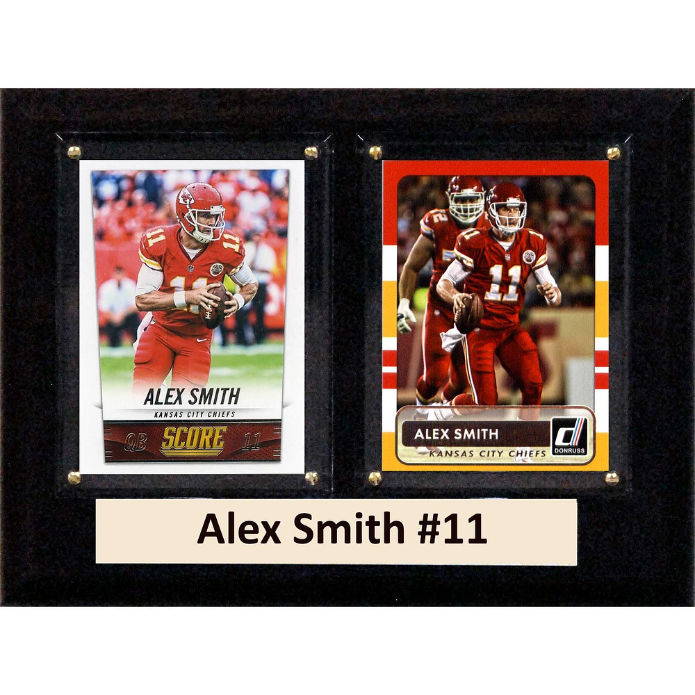 Alex Smith Kansas City Chiefs 6'' x 8'' Plaque