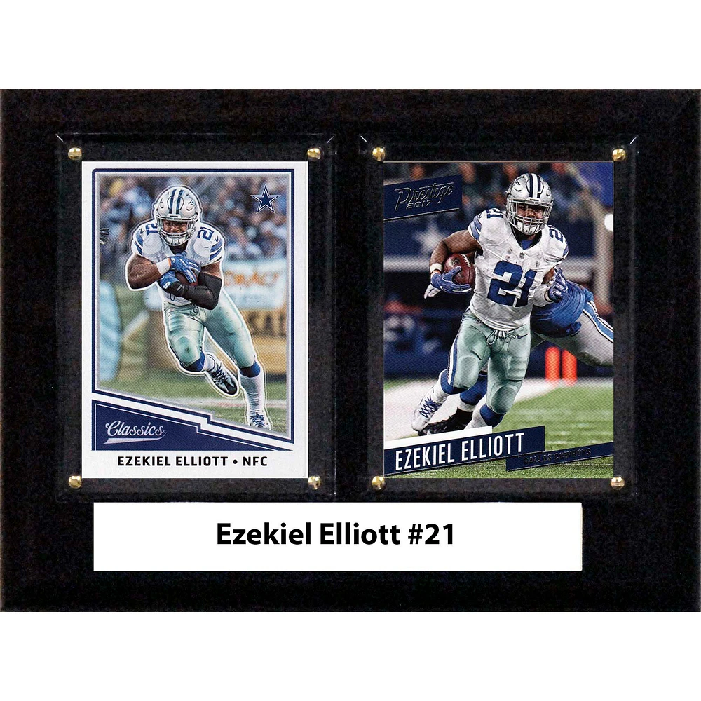 Ezekiel Elliott Dallas Cowboys 6'' x 8'' Plaque