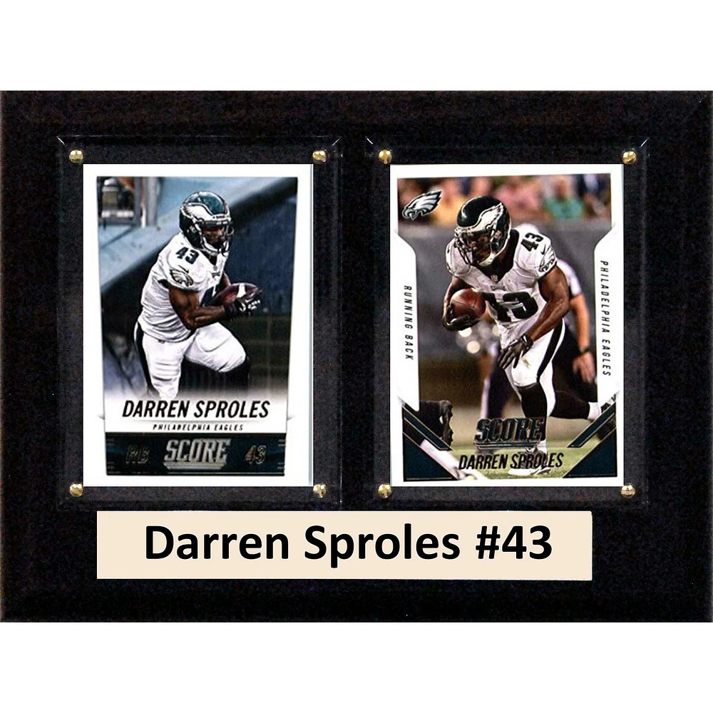 Darren Sproles Philadelphia Eagles 6'' x 8'' Plaque