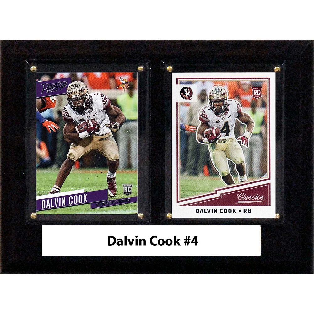 Dalvin Cook Florida State Seminoles 6'' x 8'' Plaque
