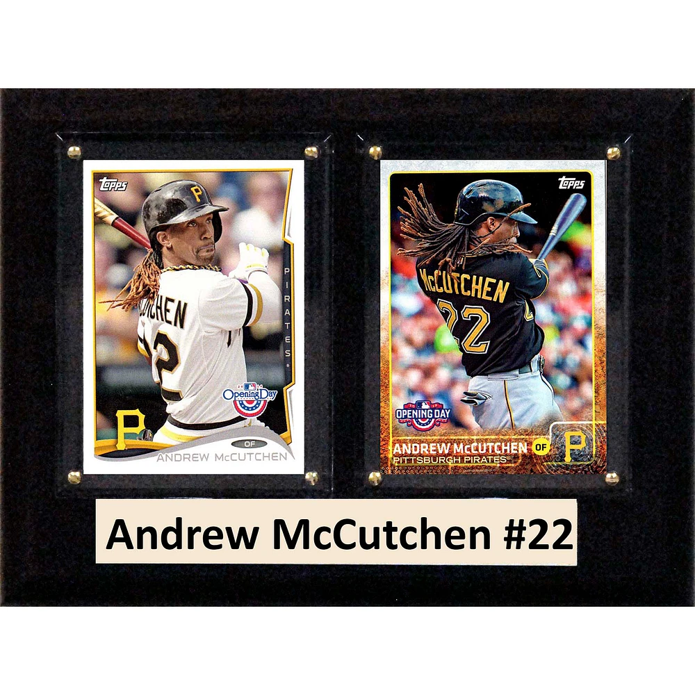 Andrew McCutchen Pittsburgh Pirates 6'' x 8'' Plaque