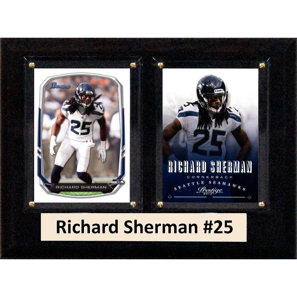 Richard Sherman Seattle Seahawks 6'' x 8'' Plaque