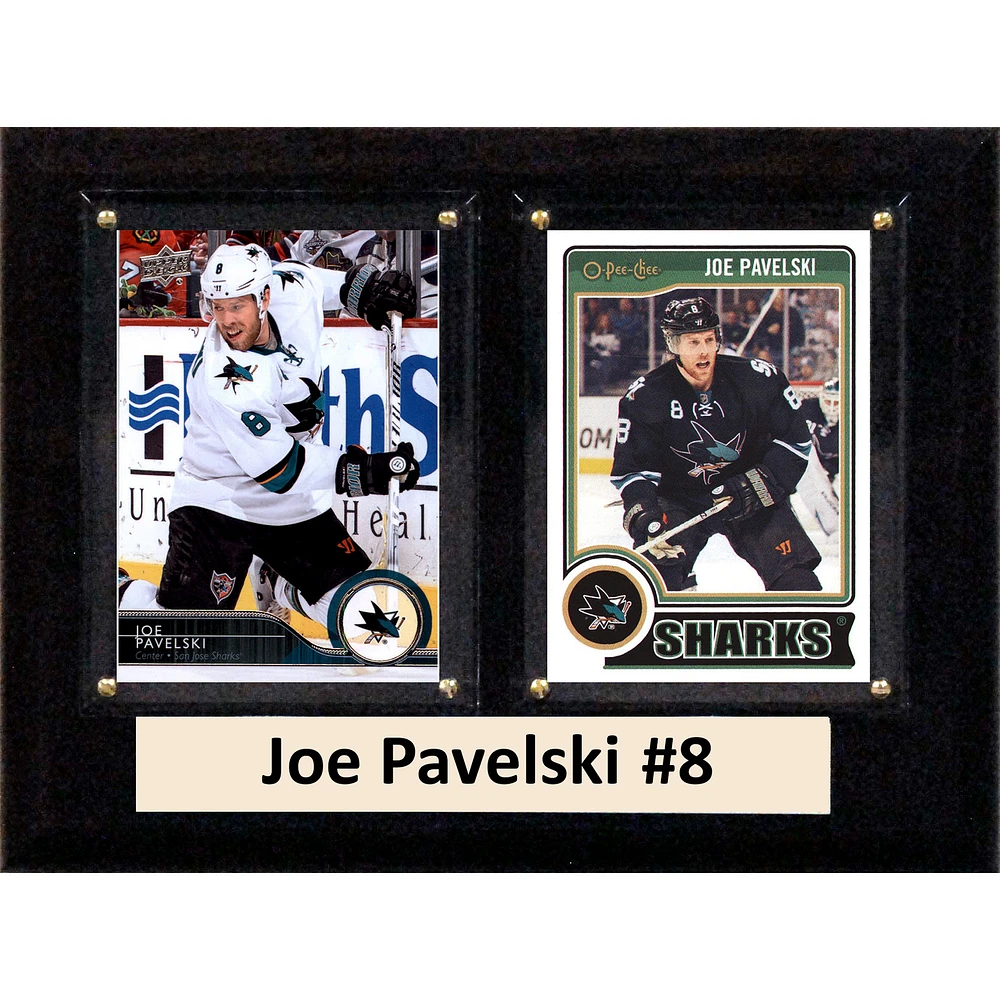 Joe Pavelski San Jose Sharks 6'' x 8'' Plaque