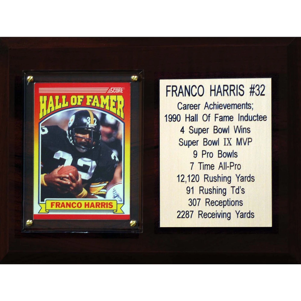Franco Harris Pittsburgh Steelers 6'' x 8'' Plaque