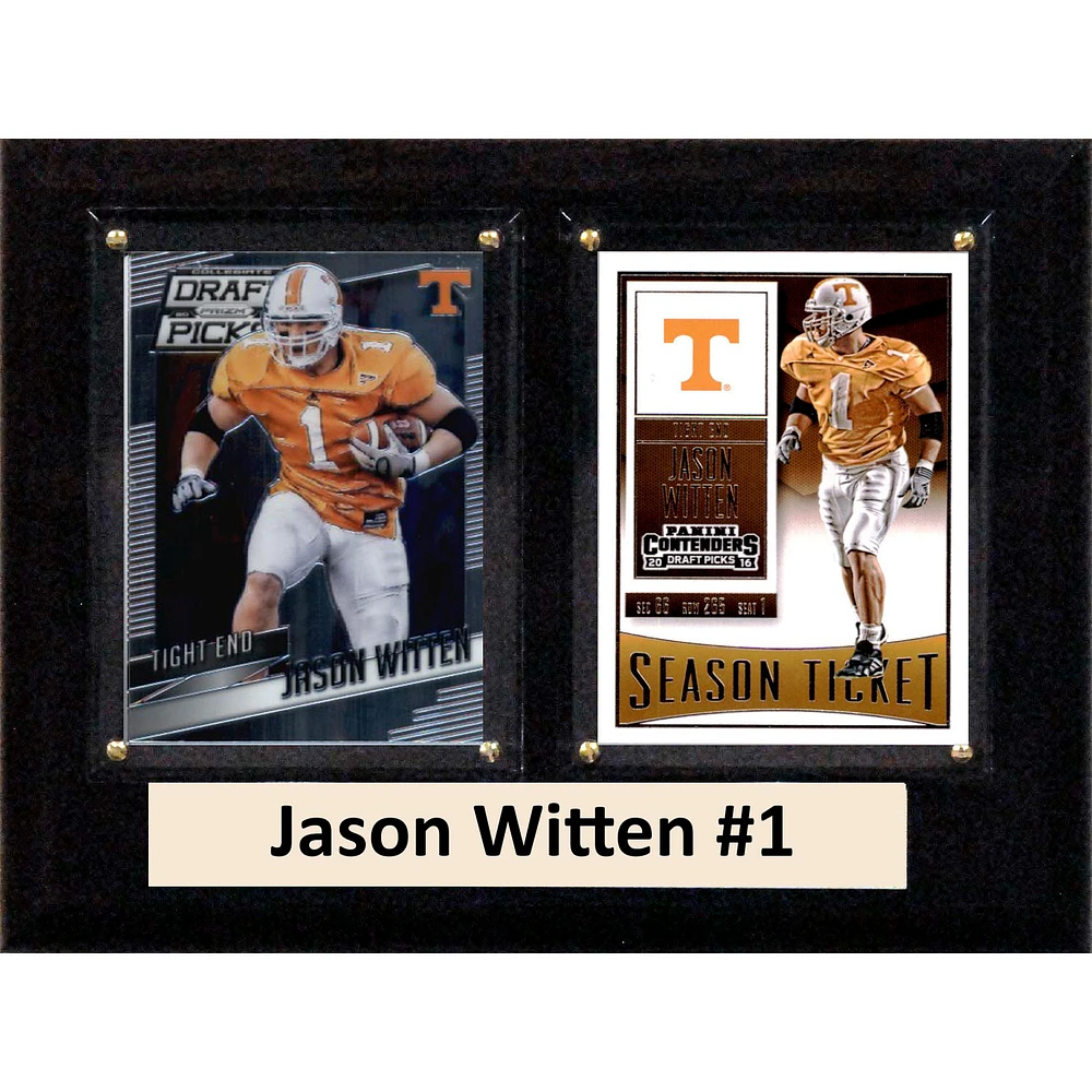 Jason Witten Tennessee Volunteers 6'' x 8'' Plaque