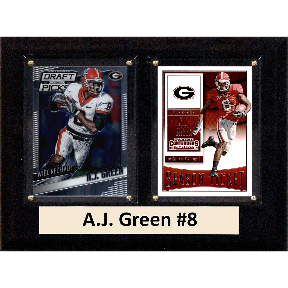 A.J. Green Georgia Bulldogs 6'' x 8'' Plaque