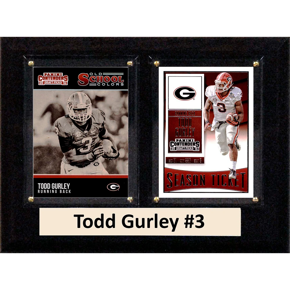 Todd Gurley II Georgia Bulldogs 6'' x 8'' Plaque