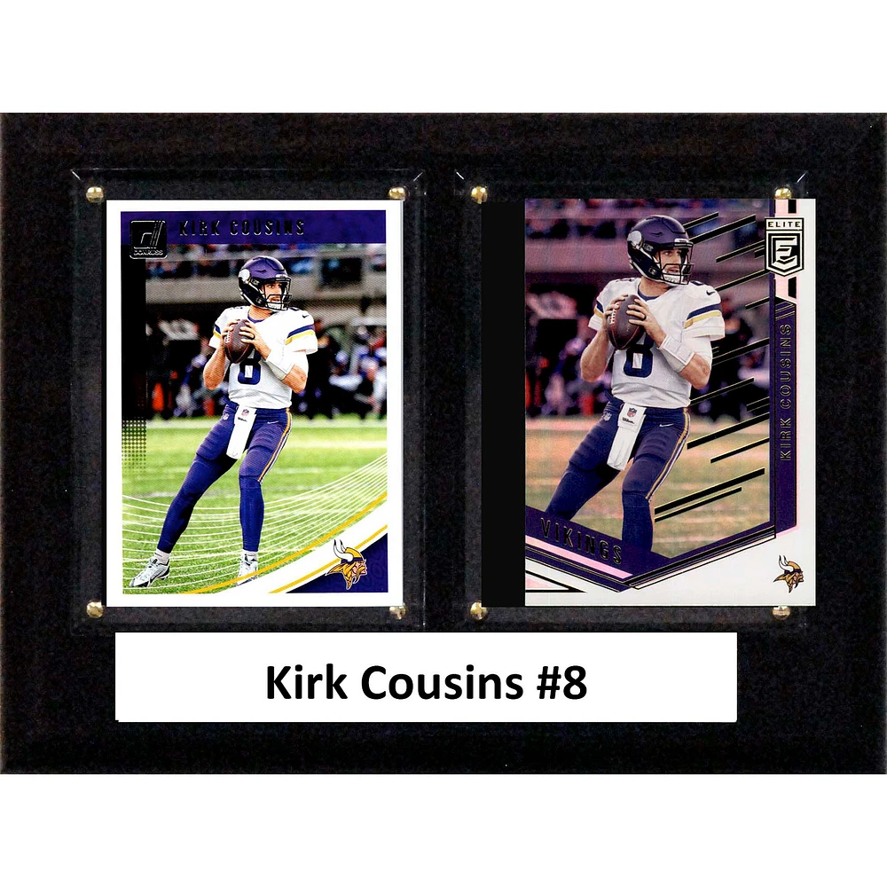 Kirk Cousins Minnesota Vikings 6'' x 8'' Plaque