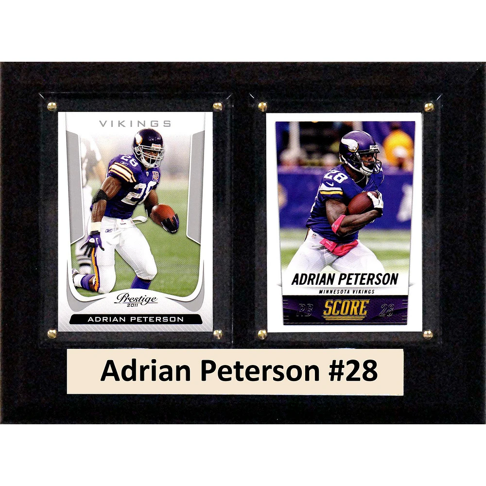 Adrian Peterson Minnesota Vikings 6'' x 8'' Plaque
