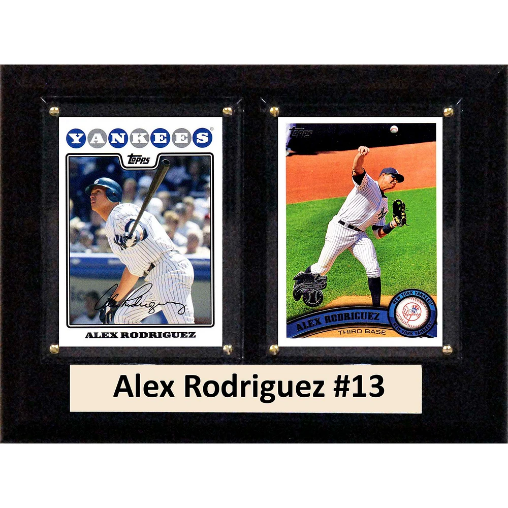 Alex Rodriguez New York Yankees 6'' x 8'' Plaque