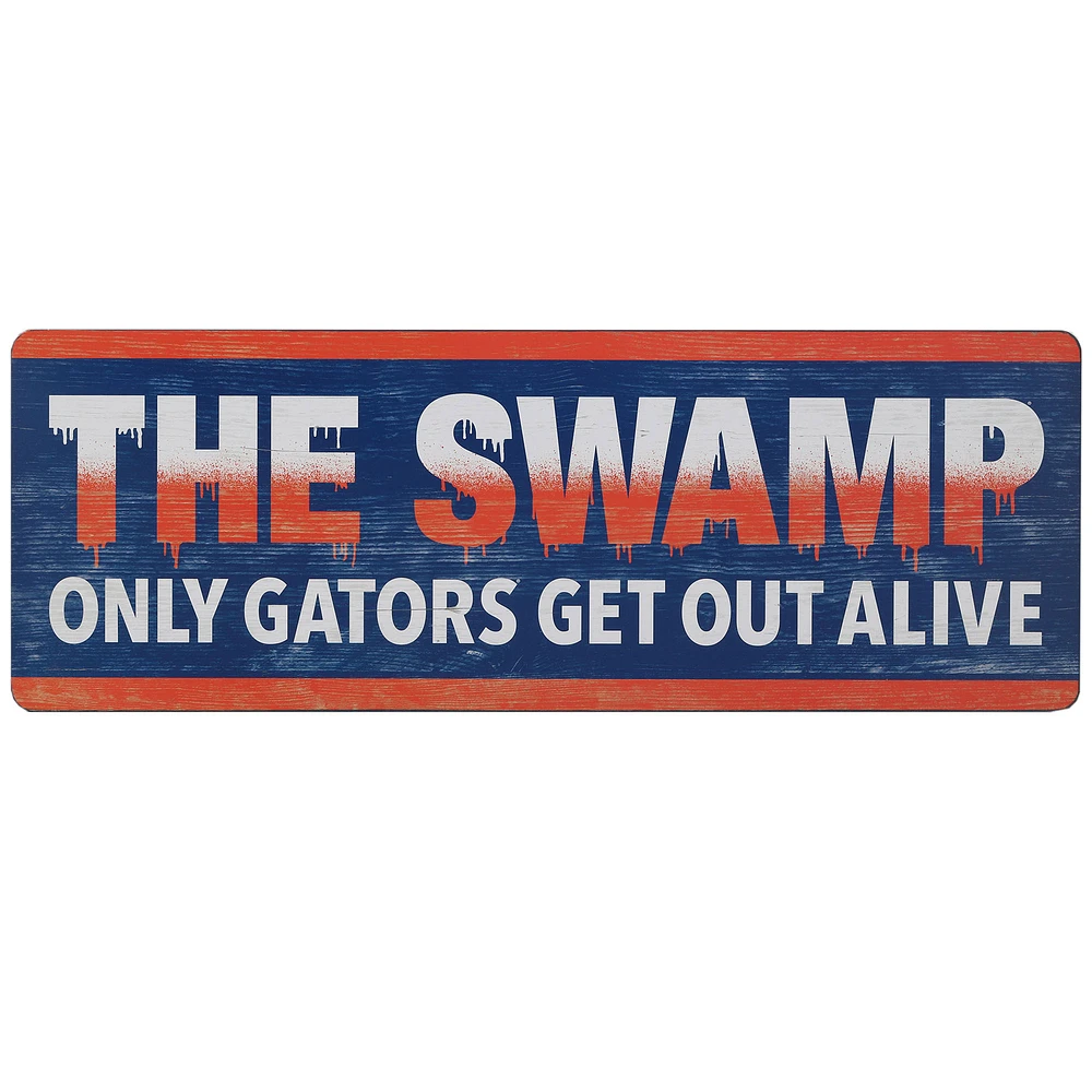Florida Gators 28'' x 10'' Team Tradition Wood Sign