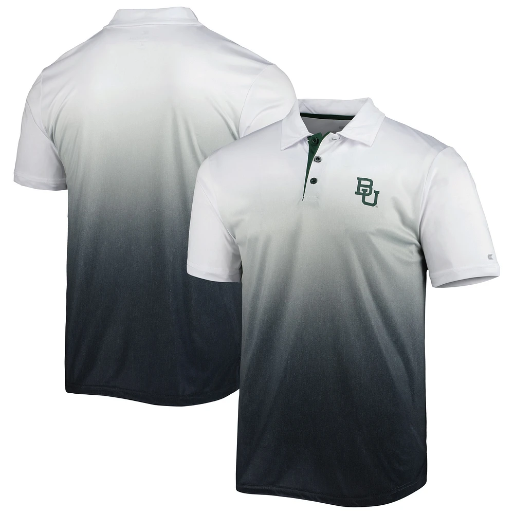Men's Colosseum Black Baylor Bears Magic Polo