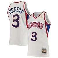Men's Mitchell & Ness Allen Iverson Philadelphia 76ers / Hardwood Classics Authentic Jersey
