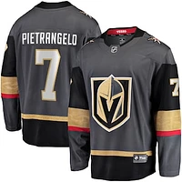 Men's Fanatics Alex Pietrangelo Black Vegas Golden Knights Breakaway Player Jersey