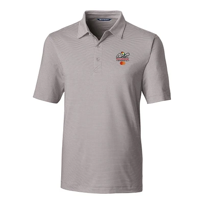 Men's Cutter & Buck Gray Arnold Palmer Invitational Big Tall Forge Pencil Polo