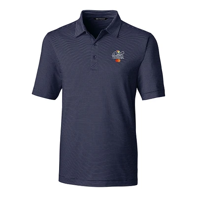 Men's Cutter & Buck Navy Arnold Palmer Invitational Big Tall Forge Pencil Polo