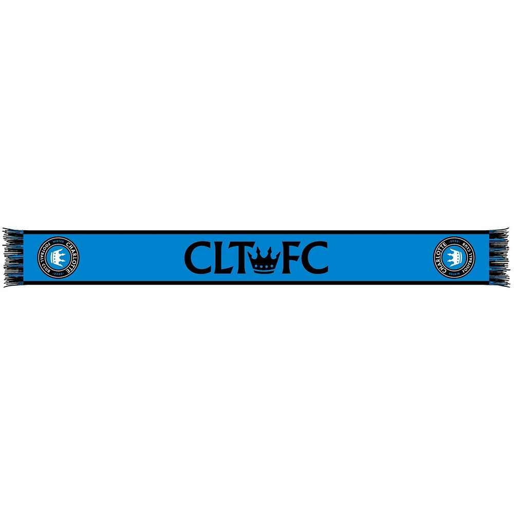Ruffneck Scarves Charlotte FC Two-Tone Summer Scarf