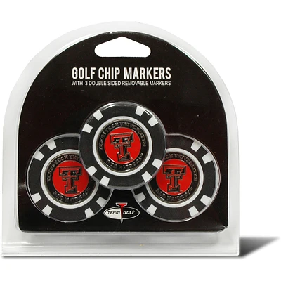 Texas Tech Red Raiders Golf Chip 3-Pack Set