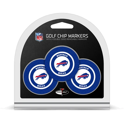 Buffalo Bills Golf Chip 3-Pack Set