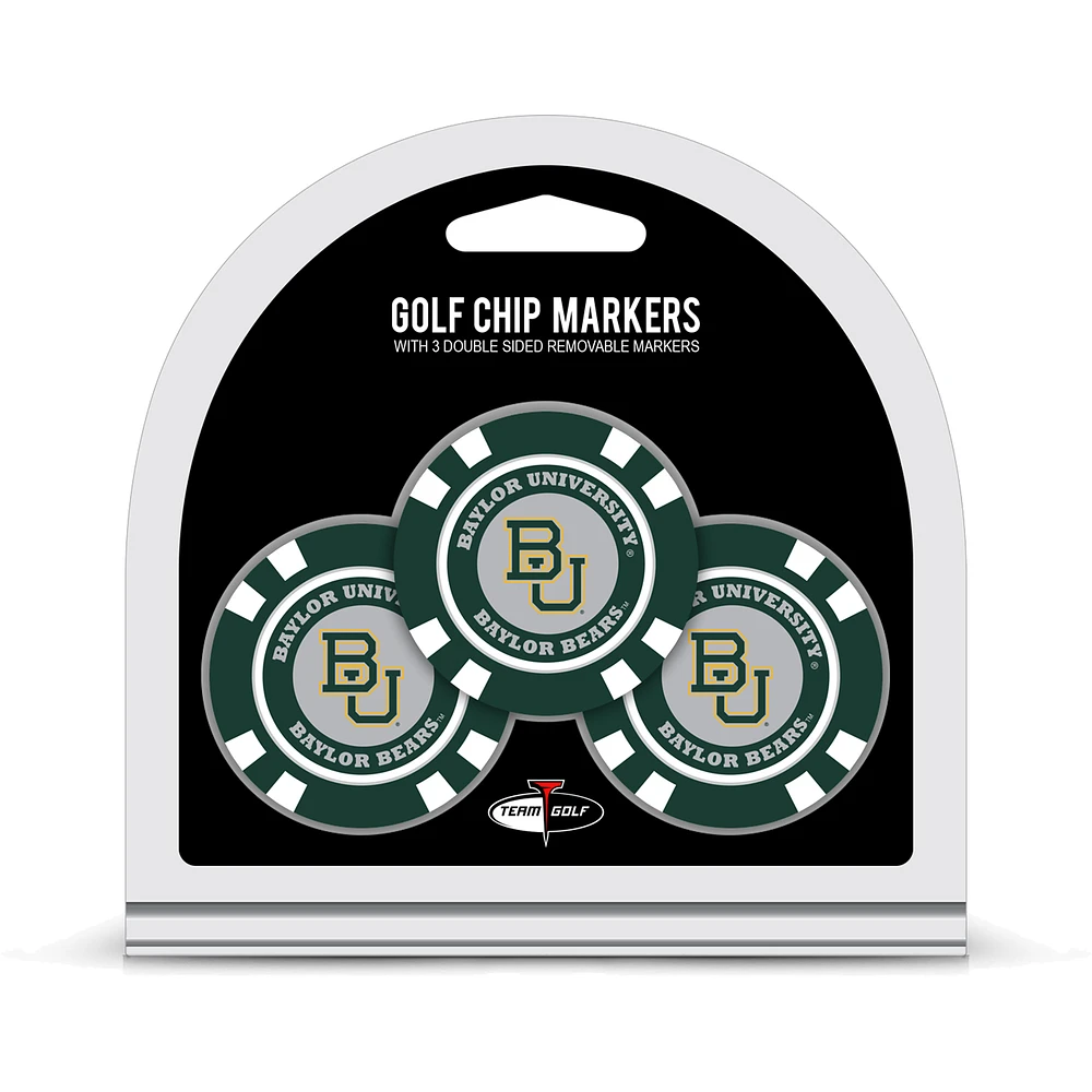 Baylor Bears Golf Chip 3-Pack Set