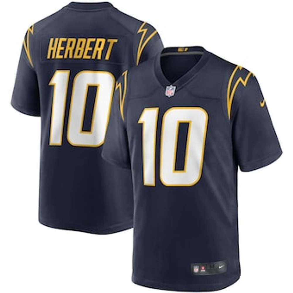 Men's Nike Justin Herbert Navy Los Angeles Chargers Alternate Game Jersey