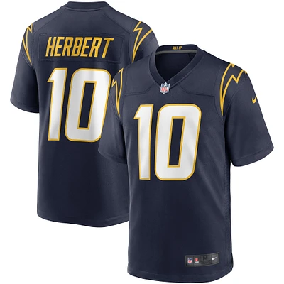 Men's Nike Justin Herbert Navy Los Angeles Chargers Alternate Game Jersey