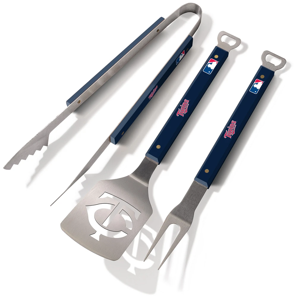 Minnesota Twins Spirit Series 3-Piece BBQ Set