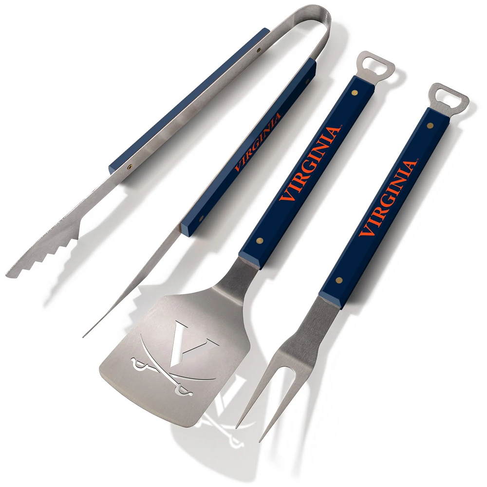 Virginia Cavaliers Spirit Series 3-Piece BBQ Set