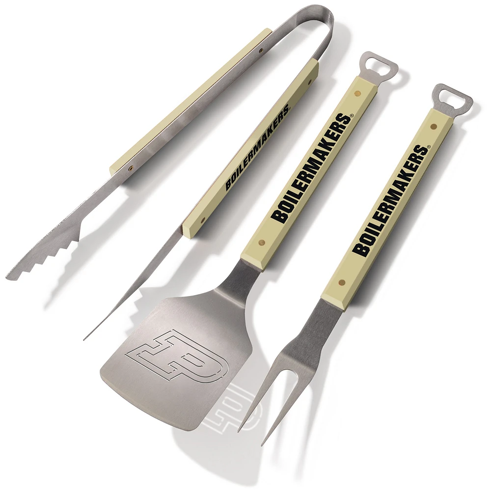 Purdue Boilermakers Spirit Series 3-Piece BBQ Set