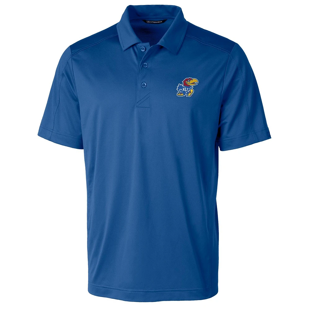 Men's Cutter & Buck Royal Kansas Jayhawks Big Tall Prospect Polo