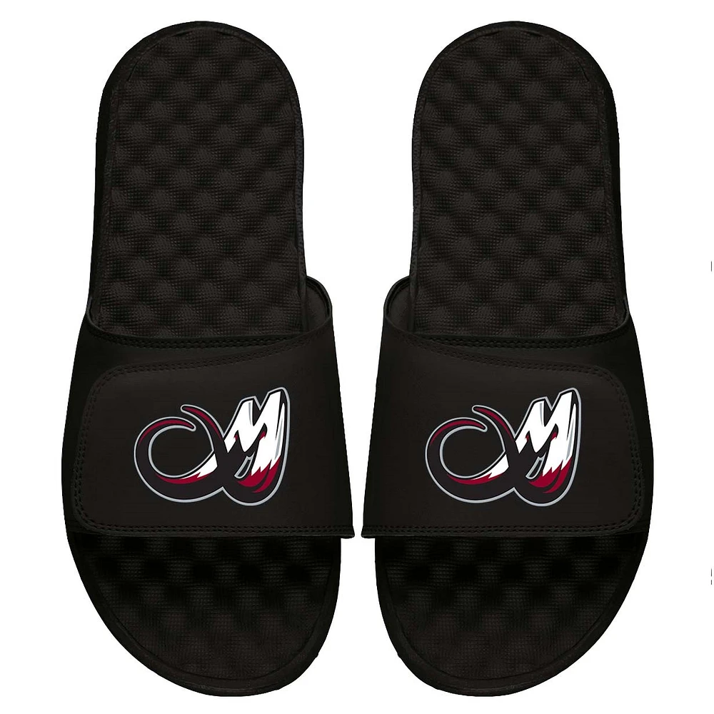 Youth ISlide Black Colorado Mammoth Primary Logo Slide Sandals