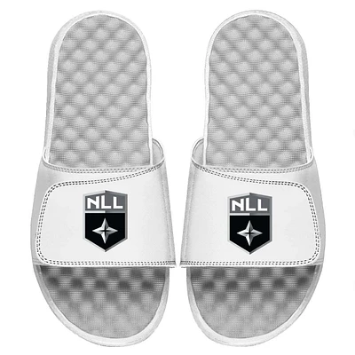 Youth ISlide White NLL Primary Logo Slide Sandals