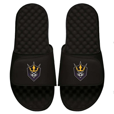 Men's ISlide Black San Diego Seals Primary Logo Slide Sandals