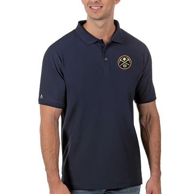 Men's Antigua Navy Denver Nuggets Legacy Pique Polo