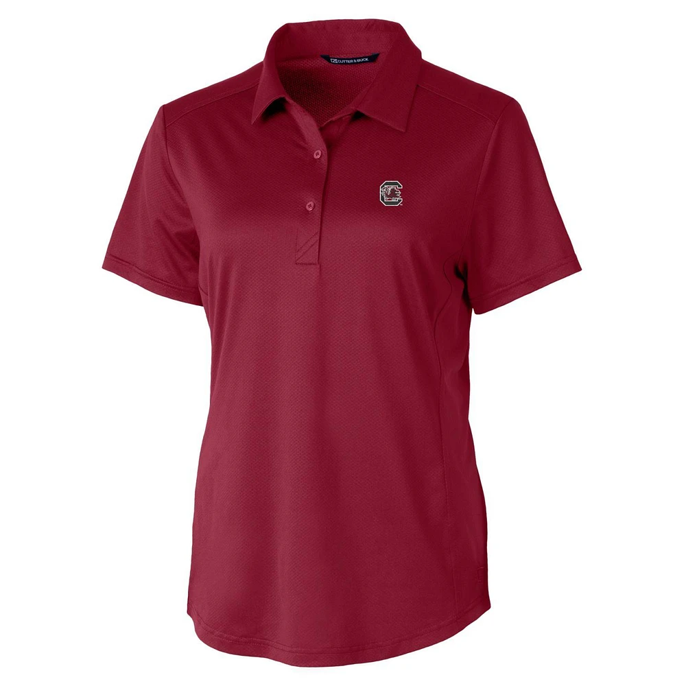 Women's Cutter & Buck Garnet South Carolina Gamecocks Prospect Polo