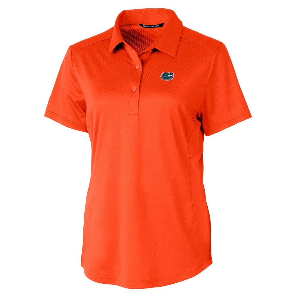 Women's Cutter & Buck Orange Florida Gators Prospect Polo