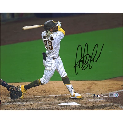 Fernando Tatis Jr. San Diego Padres Autographed 8" x 10" Hitting Photograph