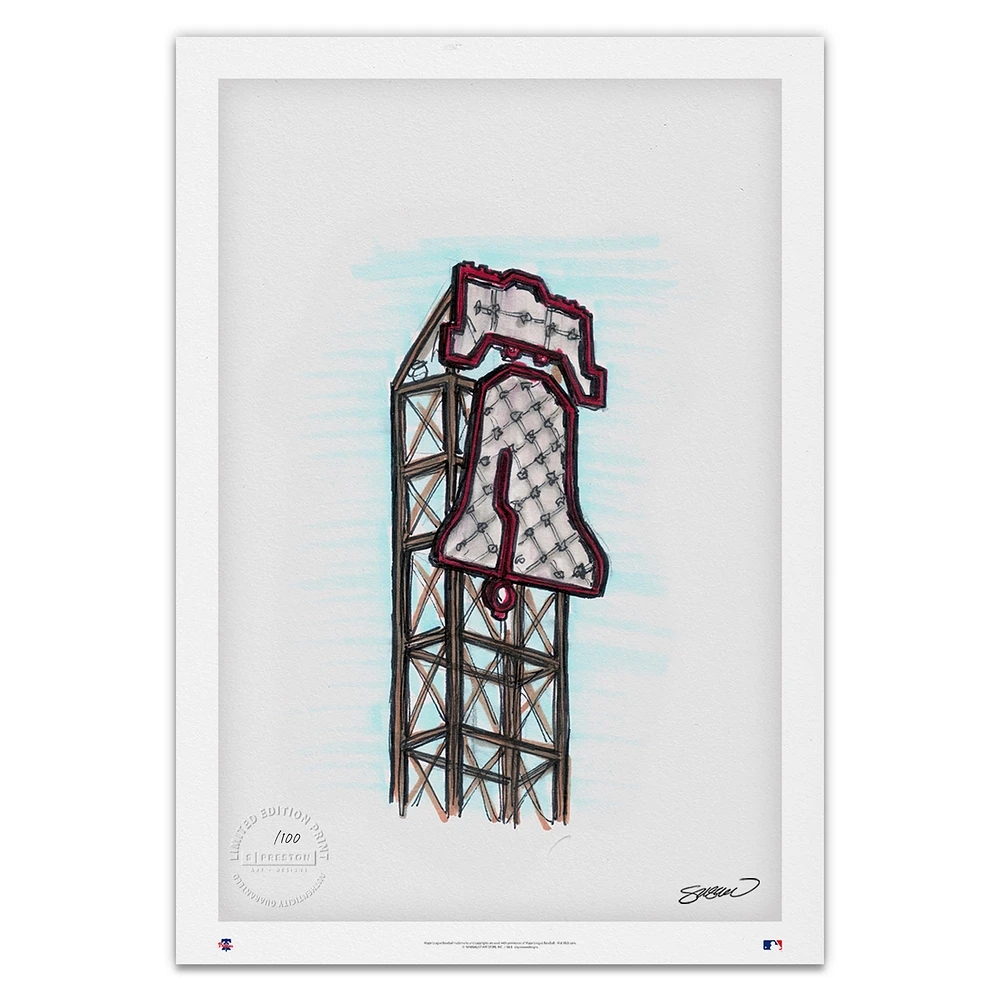 Philadelphia Phillies 14'' x 20'' Citizens Bank Park Limited Edition Fine Art Print