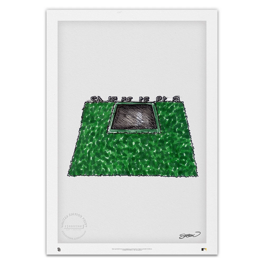 San Diego Padres 14'' x 20'' Petco Park Limited Edition Fine Art Print