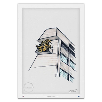 Toronto Blue Jays 14'' x 20'' Rogers Centre Limited Edition Fine Art Print