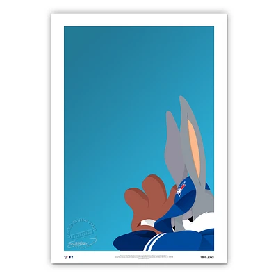 Toronto Blue Jays 14'' x 20'' Bugs Bunny Limited Edition Fine Art Print