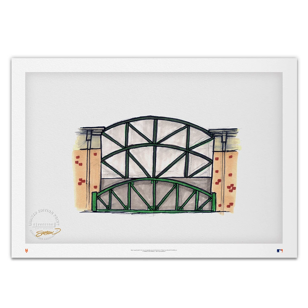 New York Mets 20'' x 14'' Citi Field Limited Edition Fine Art Print