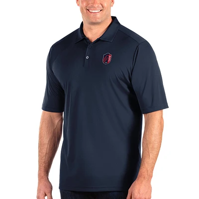 Men's Antigua Navy St. Louis City SC Big & Tall Tribute Polo