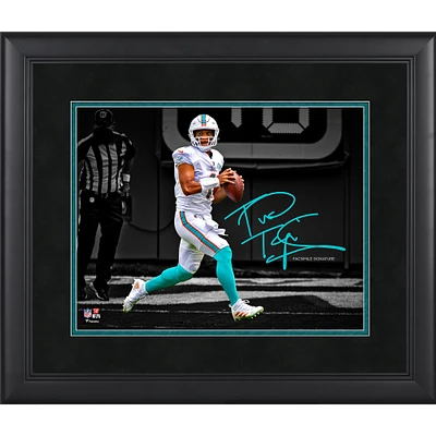 Tua Tagovailoa Miami Dolphins Framed 11" x 14" Spotlight Photograph - Facsimile Signature
