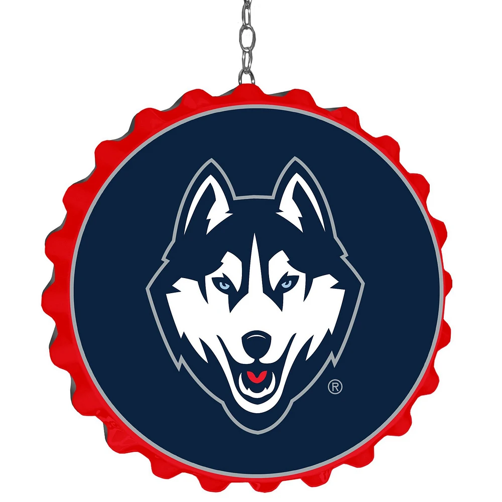 UConn Huskies 19" Bottle Cap Wall Art Dangler