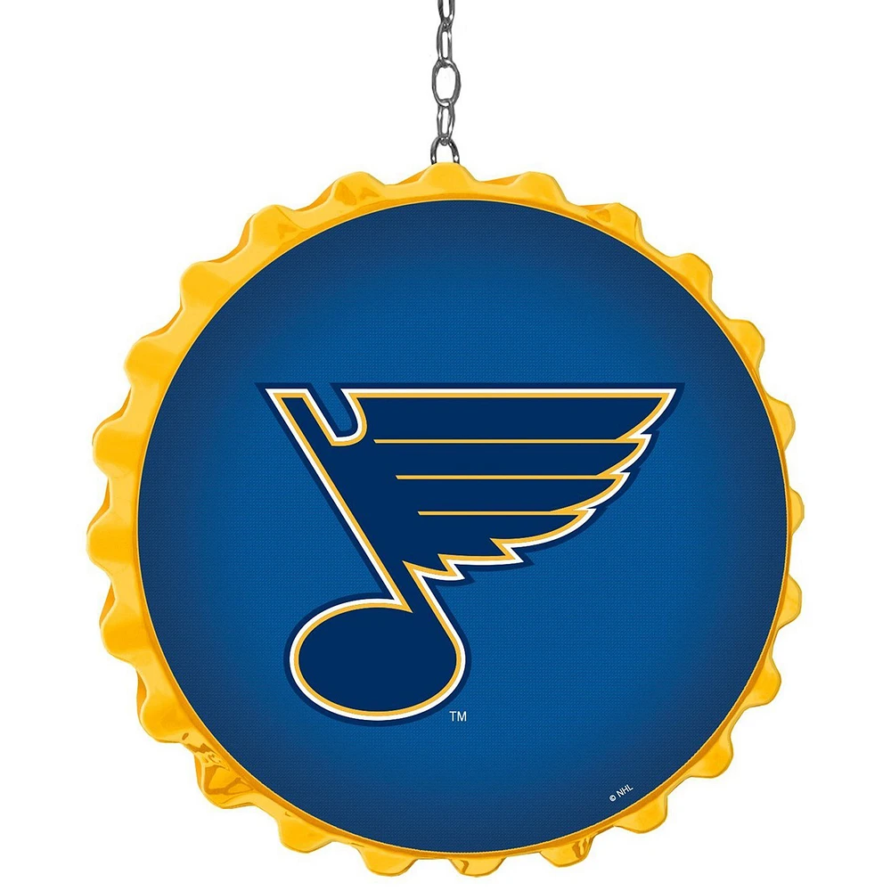 St. Louis Blues 19" Bottle Cap Wall Art Dangler