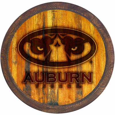 Auburn Tigers 21'' x 21'' Mascot Faux Barrel Top Sign