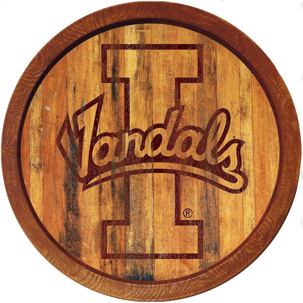 Idaho Vandals 21'' x 21'' Faux Barrel Top Sign